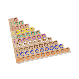 Montessori Math Bars & Number Tiles from The Problem Solver Play Kit